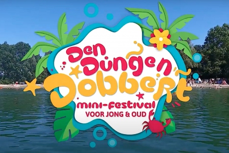 Festival Den Dungen Dobbert. Even niet duiken in de Meerse Plas!