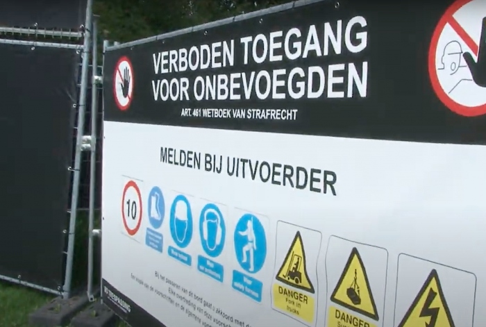 Opbouw Mysteryland gestart. Voorlopig niet duiken Haarlemmermeerse bosplas