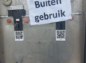 Vulstation Deehoeve buiten gebruik. Er wordt aan gewerkt!