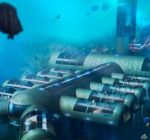 Het verplaatsbare onderwaterhotel